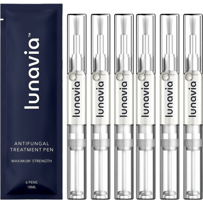 Lunavia Antifungal Pen – Cures Most Athlete’s Foot, Jock Itch, and Ringworm - 25% Undecylenic Acid with added Tea Tree, Jojoba, Clove Bud Oils & Aloe- 1-Pack Twist Pen(3ML Volume)
