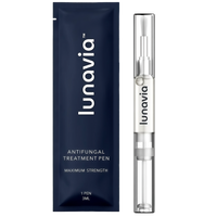 Lunavia Antifungal Pen – Cures Most Athlete’s Foot, Jock Itch, and Ringworm - 25% Undecylenic Acid with added Tea Tree, Jojoba, Clove Bud Oils & Aloe- 1-Pack Twist Pen(3ML Volume)